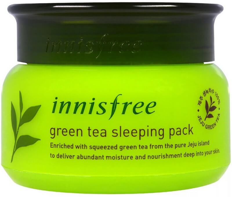 Innisfree Greentea alvócsomag