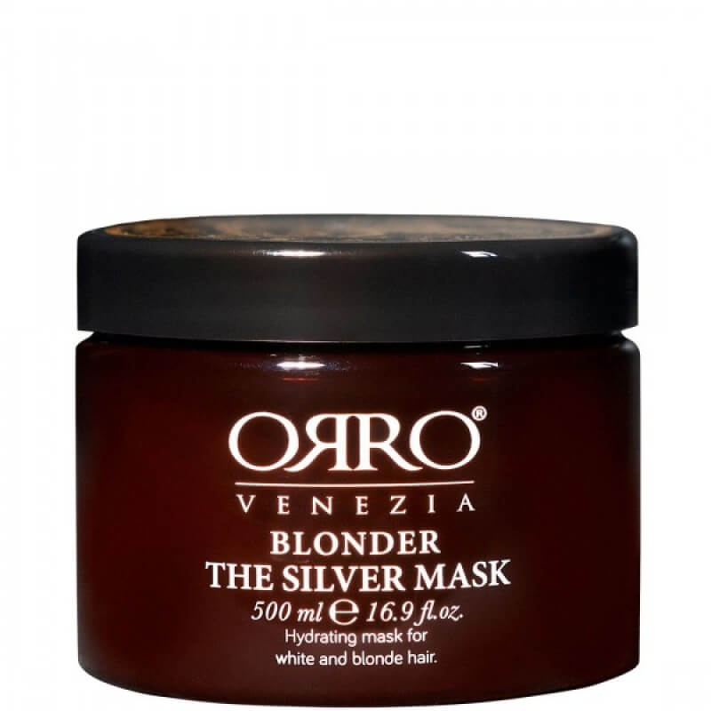 ORRO Blonder Silver maszk