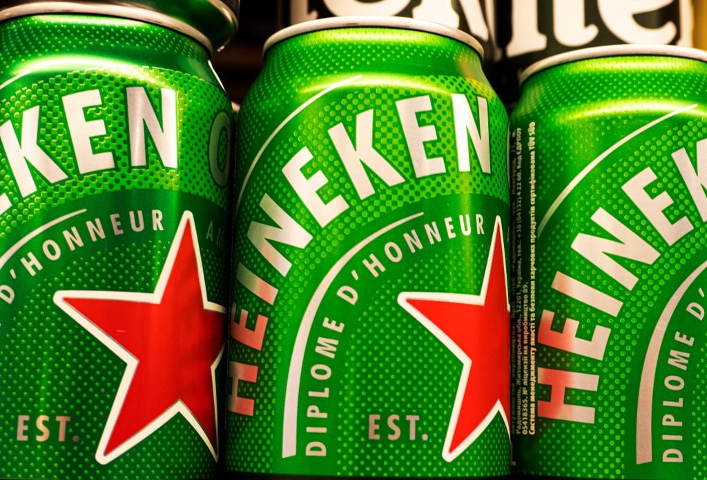  A Heineken 491 millió euróval írta le SA-üzletágát.