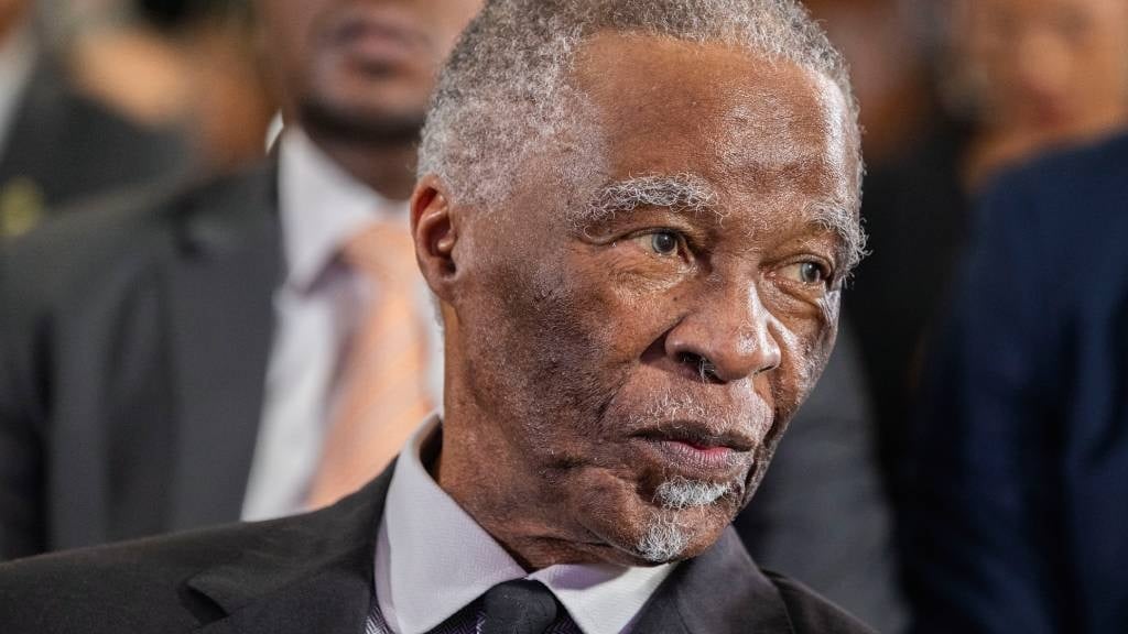 Thabo Mbeki volt elnök visszautasította azokat az állításokat, amelyek szerint kormánya blokkolta az apartheid-bűncselekmények miatti vádemelést. (Alet Pretorius/Gallo Images)