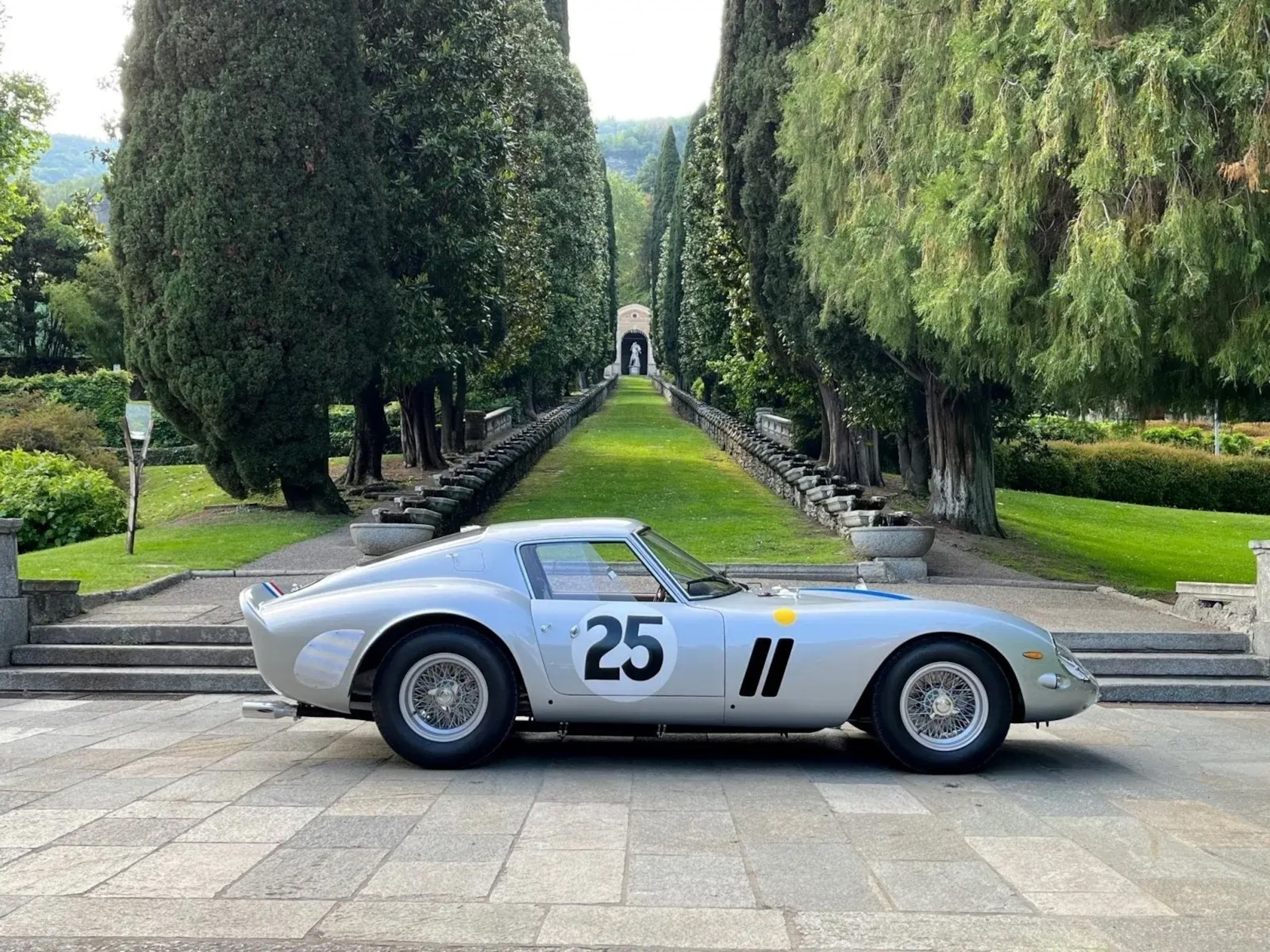 FOTÓ: Az Ameliában idén márciusban bemutatott autók egyike egy Ferrari 250 GTO 1962-ből. 