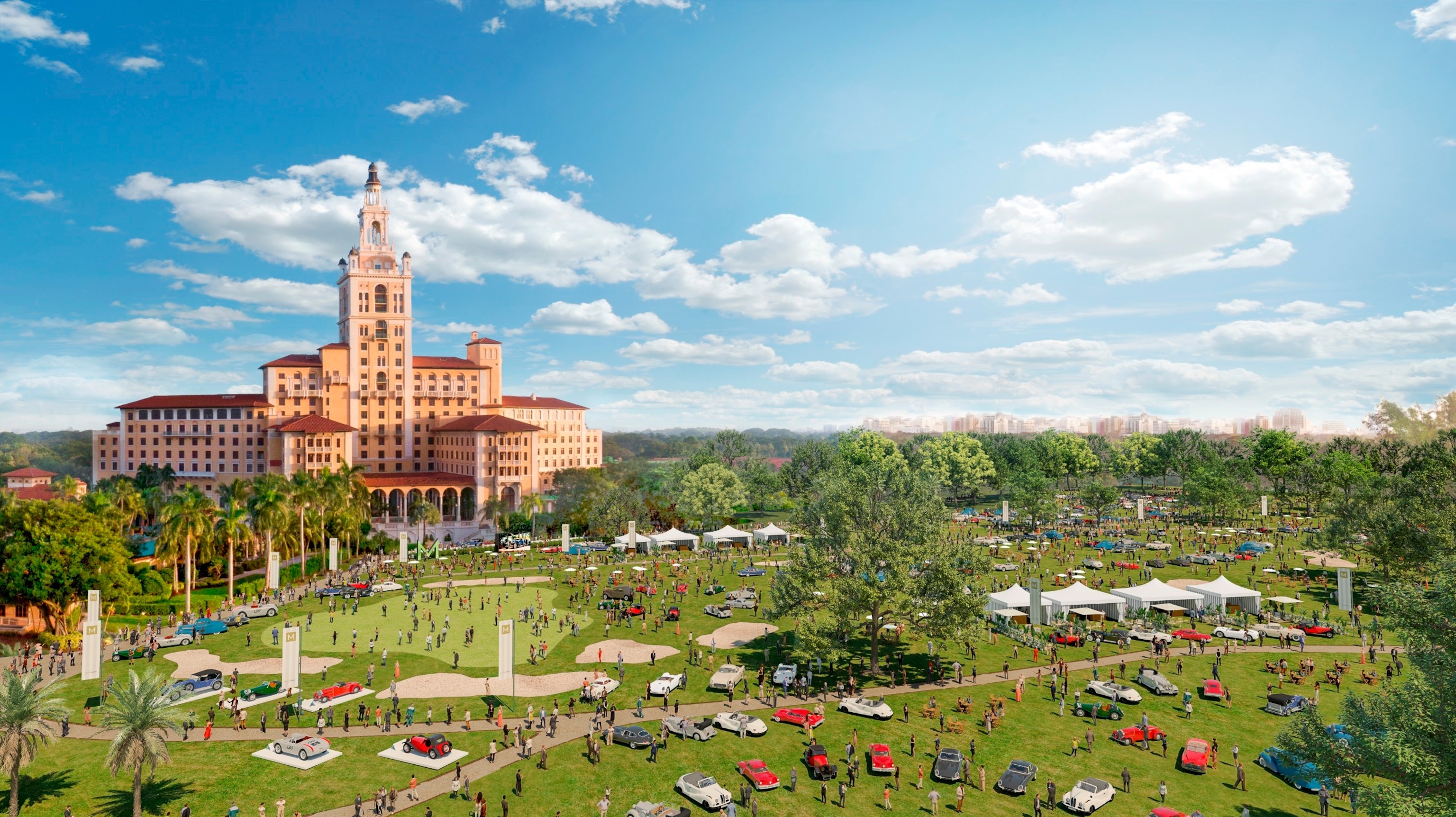 FOTÓ: A ModaMiami a Biltmore Hotel történelmi területén, Coral Gables-ben, Flatban kerül megrendezésre.