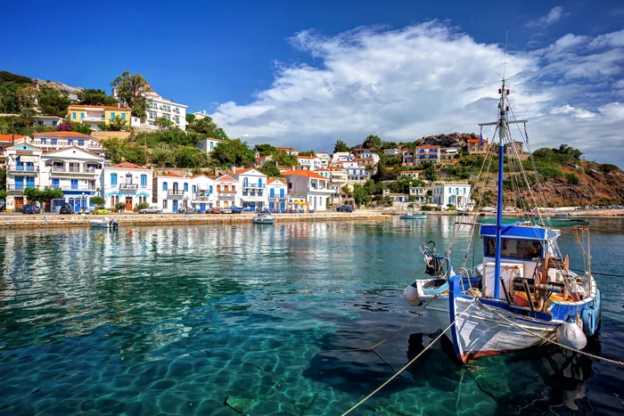 Ikaria, Görögország, az öt "kék zóna" egyike, fotó Shutterstock