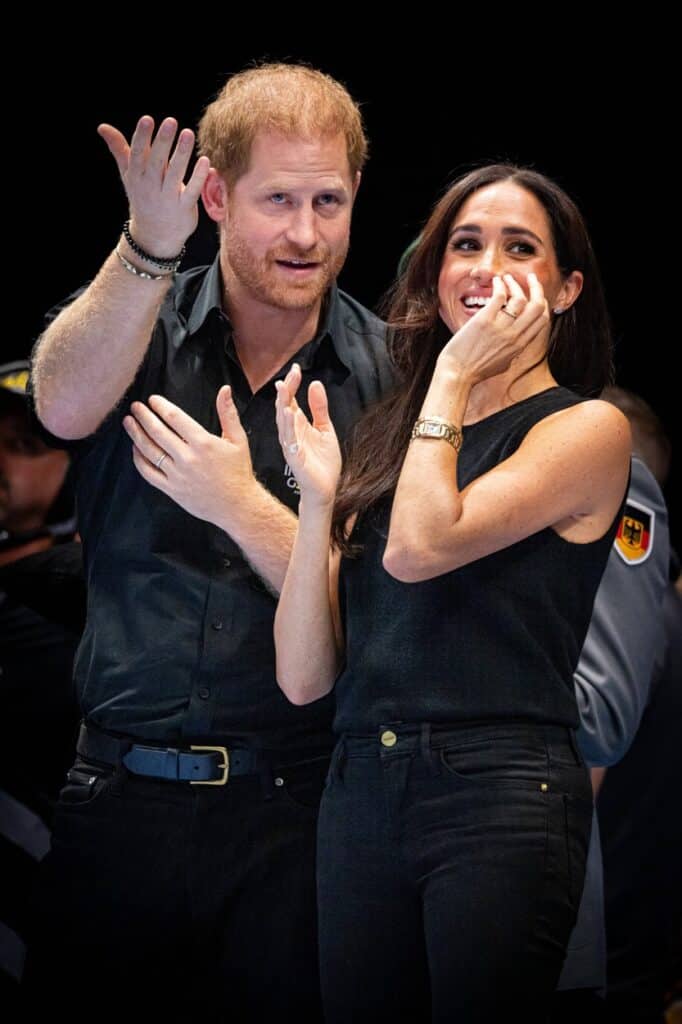 Harry herceg mutat valamit Meghan Markle-nek a 2023-as Invictus Games-en a lelátón